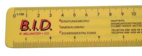 REDUKTIONSLINEAL 30 cm